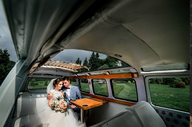 Autobuses para bodas e invitados
